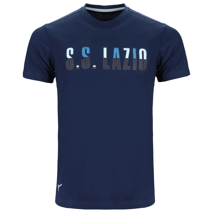 LAZIO T-SHIRT LOGO NAVY