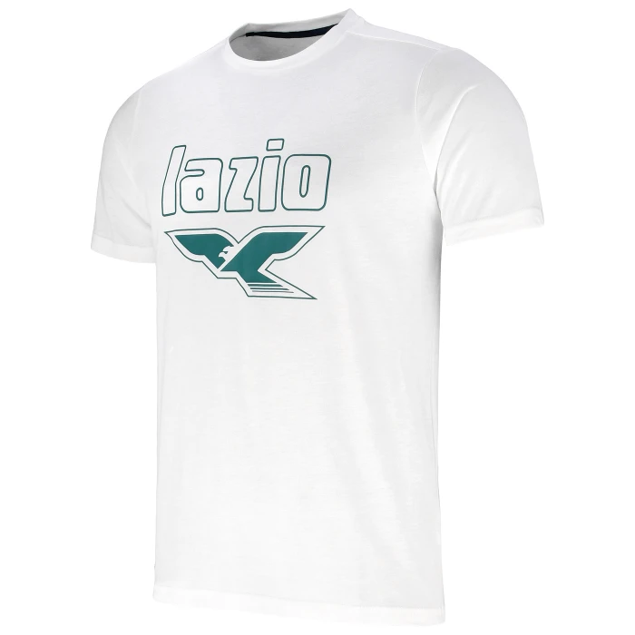 LAZIO T-SHIRT GRAPHIC BIANCA 2025/26