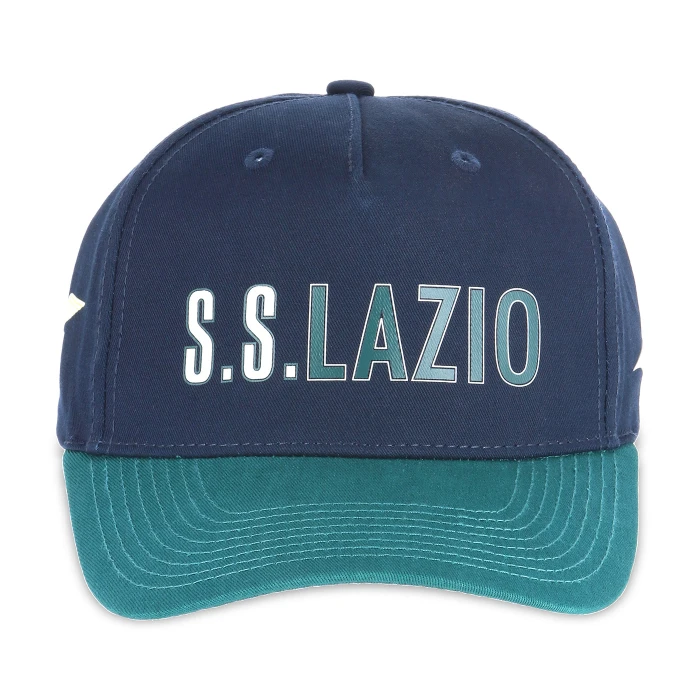LAZIO CAPPELLINO UFFICIALE SCRITTA NAVY 2025/26