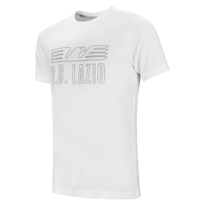 LAZIO T-SHIRT GRAPHIC BAMBINO BIANCA