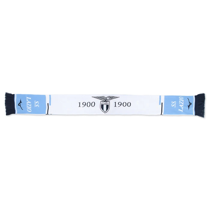 LAZIO SCIARPA DOUBLE FACE BIANCA 2025/26