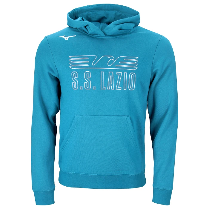 LAZIO FELPA CON CAPPUCCIO GRAPHIC BAMBINO BLU CELESTIAL