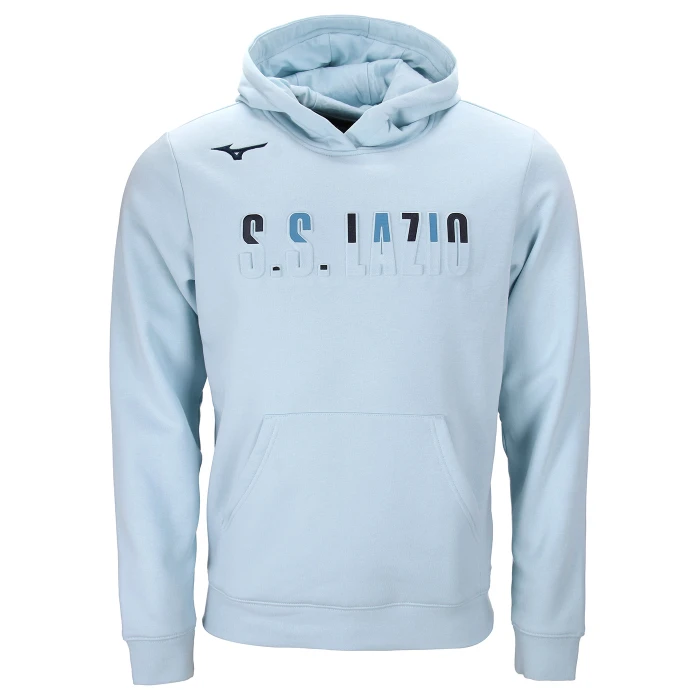 LAZIO FELPA CON CAPPUCCIO LOGO BAMBINO AZZURRA
