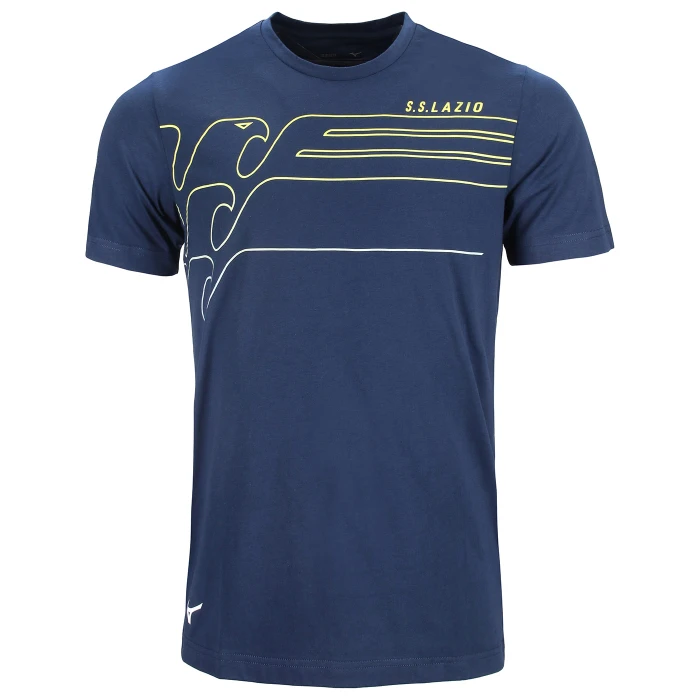LAZIO T-SHIRT FAN GRAPHIC NAVY