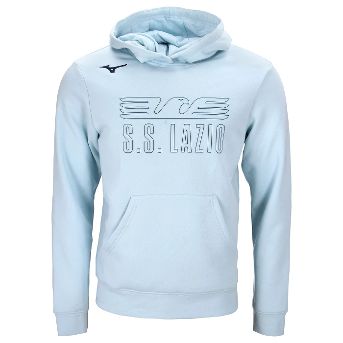 LAZIO FELPA CON CAPPUCCIO GRAPHIC BAMBINO AZZURRA
