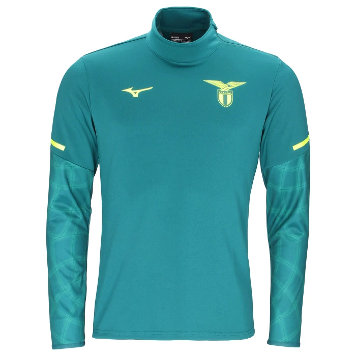 LAZIO ZIP SHOULDER TOP ALLENAMENTO VERDE 2025/26