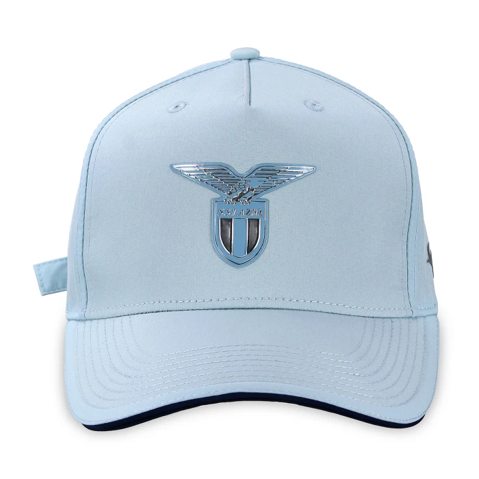 LAZIO CAPPELLINO UFFICIALE LOGO AZZURRO