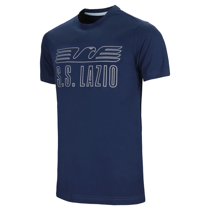 LAZIO T-SHIRT GRAPHIC BAMBINO NAVY