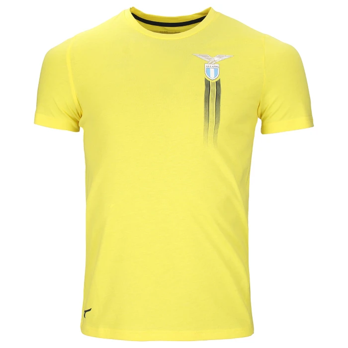 LAZIO T-SHIRT FAN GRAPHIC BAMBINO GIALLA