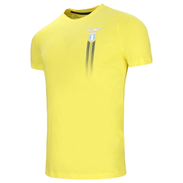 LAZIO T-SHIRT FAN GRAPHIC BAMBINO GIALLA