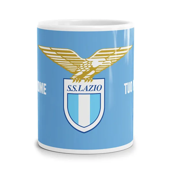 LAZIO TAZZA CELESTE LOGO