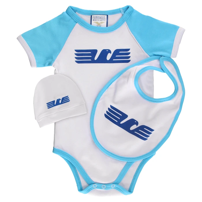 LAZIO SET NEONATO BIANCO