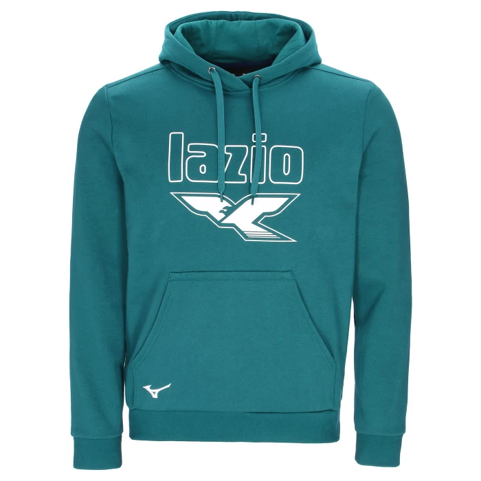 LAZIO FELPA CON CAPPUCCIO GRAPHIC VERDE 2025/26