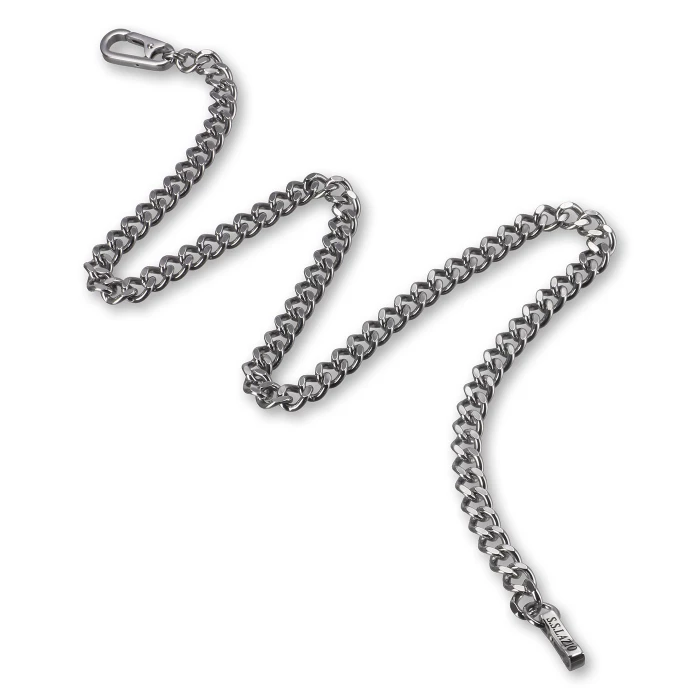 LAZIO CATENA ACCIAIO CON INCISIONE