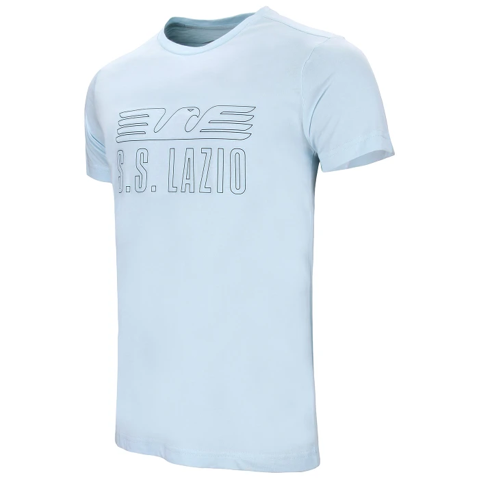 LAZIO T-SHIRT GRAPHIC AZZURRA
