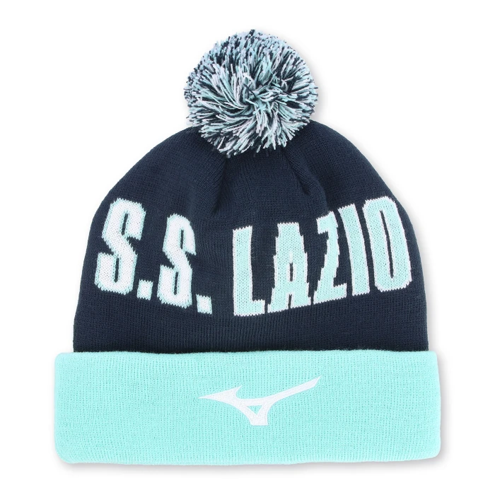 LAZIO BERRETTO POMPOM LOGO VERDE 2025/26