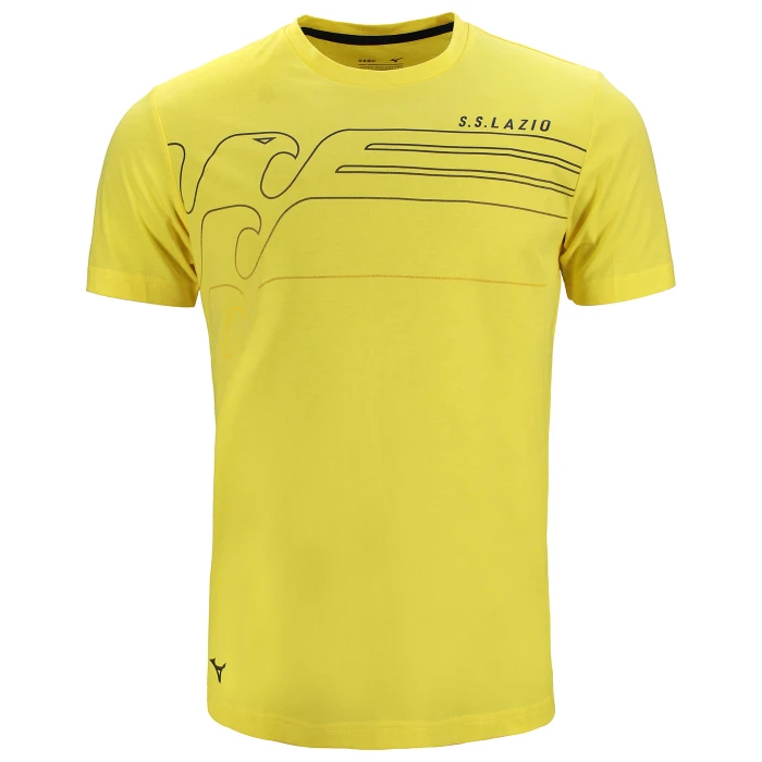 LAZIO T-SHIRT FAN GIALLA