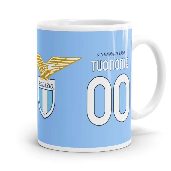 LAZIO TAZZA MAGLIA GARA HOME 2025/26