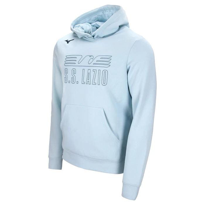 LAZIO FELPA CON CAPPUCCIO GRAPHIC BAMBINO AZZURRA